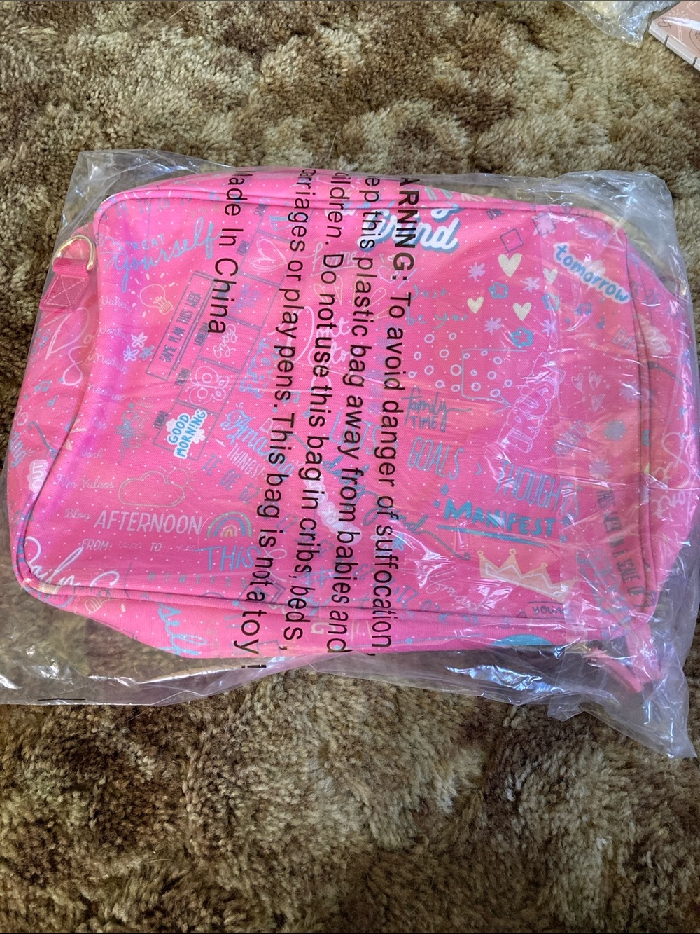 Daily Grind Pink Planner Case